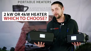 Choosing between a 2kW and 4kW heater  How much power do you need [upl. by Eidnim]