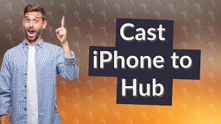 How to cast from iPhone to Google Home Hub [upl. by Kyle343]