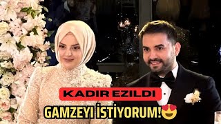 Kadir Ezildi Evlendi 🌸 Eşi Gamze Türkmen kimdir ✨️ [upl. by Ranitta]