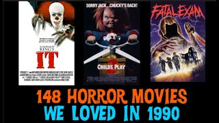 🎃 The Top 148 Terrifying Movies That Kept You Up in 1990  MustWatch Horror Classics [upl. by Franchot]