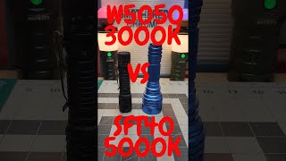 W5050SQ3 3000K VS SFT40 5000K [upl. by Philo593]