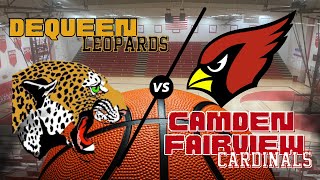 Camden Fairview Varsity Basketball vs DeQueen [upl. by Desireah]