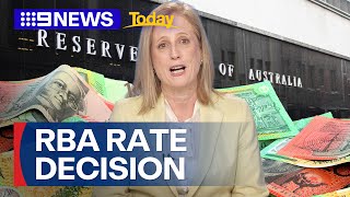 The Greens demand interest rate cut ahead of the RBAs meeting  9 News Australia [upl. by Thanh]