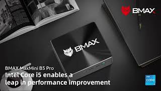 BMAX First Flagship Mini PC MaxMini B5 Pro [upl. by Sinnod]