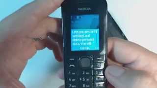 Nokia 113 factory reset [upl. by Padraig]