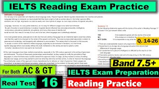 IELTS Reading Practice Test 2024 with Answers Test  16  iELTS Reading 2024 [upl. by Howarth959]