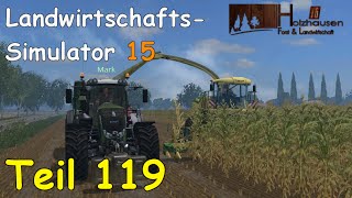 Lets Play Together LS15 Teil 119  Typische TRAKTOREN beim HÄCKSELN Holzhausen  Liongamer1 [upl. by Emmet]