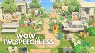 You NEED to see this GORGEOUS Springcore Island  Animal Crossing New Horizons Island Tour [upl. by Adniles]