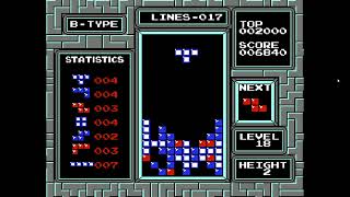 Nes Tetris Weirdest 182 Completion Day 5 of practicing rolling [upl. by Oliva]