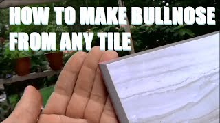 Making Bullnose Tile [upl. by Ettezus]