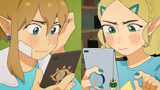 connect a zelink fan animation BOTW AU [upl. by Cutlor]