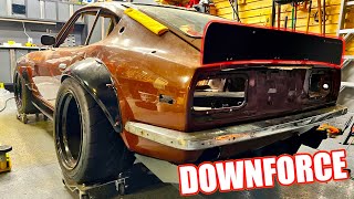 240Z Carbon Fiber Mirrors amp Aero Upgrades  2JZ Episode 34 [upl. by Colley]