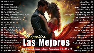 Baladas En Inglés Románticas De Los 80 Y 90  Canciones romanticas Que Se A Través De Los [upl. by Niala]