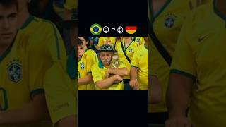 Germany vs Brazil 71 Bad day for Brazil football FIFA world cup 2014😓youtubefootball shorts [upl. by Whyte]