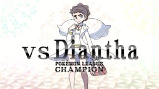 Pokémon X amp Y Champion Diantha Battle Theme [upl. by Cicero]