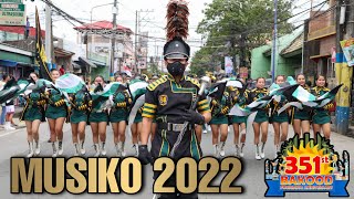 MUSIKO 2022  351st BAKOOD FOUNDING ANNIVERSARY  MARCHING BAND PARADE [upl. by Ellemac]