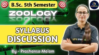 BSc 5th Semester Zoology Syllabus  202425  Syllabus in Hindi  NEP 2020  letsstudyindia [upl. by Senga]