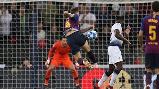 rakitic goal vs tottenhamfootball championsleague barcelona rakitic [upl. by Anehta]