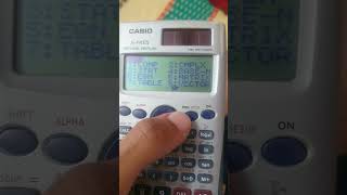 Matrix in scientific calc engineering matrix maths mathematics [upl. by Mail277]