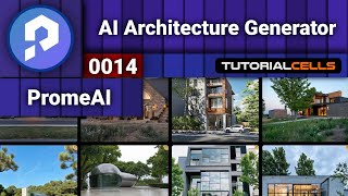 0014 AI Architecture Generator in PromeAI  AI art generator [upl. by Aronoff446]