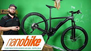 Cube Reaction Hybrid Pro 500 29 EBike MTB 2019  Review German  English Sub [upl. by Arobed]