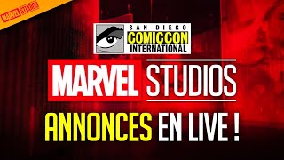 VIBRONS EN DIRECT LES ANNONCES MARVEL STUDIOS  SAN DIEGO COMIC CON 2024 [upl. by Bellina]