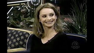 Calista Flockhart Interview  Tonight Show 1999 [upl. by Kceb520]