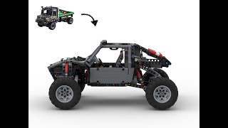 Lego Technic 42129 C model Ultra 4 Buggy [upl. by Vivien]