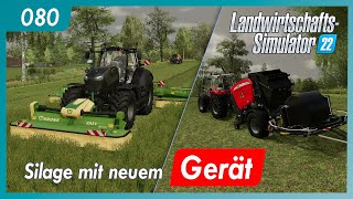 LS22  080  Rehbach  Silage mit neuem Gerät  Lets play gameplay german [upl. by Lletram]