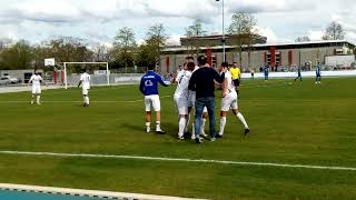 10 Torjäger Patrick Greulich 68 fackelt nich lange  FV Brühl vs SpVgg 06 Ketsch  Woodles 💙🖤 [upl. by Akiemat]