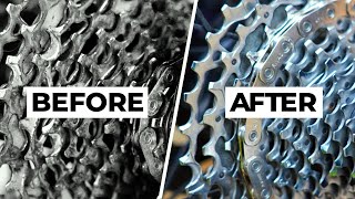 How I CLEAN my Bicycle Chain  Quick Easy and Deep Clean Methods [upl. by Fidelia]