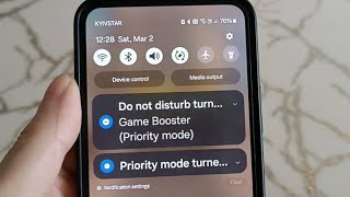 How to turn off priority mode on samsung A12  a13  A14  A15 [upl. by Siraf]