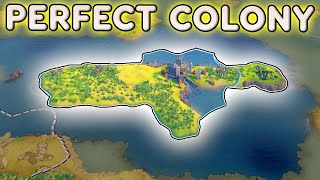 I found the PERFECT Island Colony  Civ 6 Maya [upl. by Barbee]