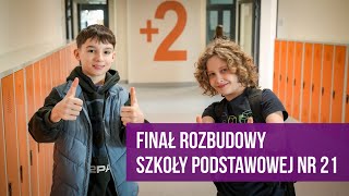 Szkoła Podstawowa nr 21 w KatowicachPodlesiu rozbudowana [upl. by Hillie]