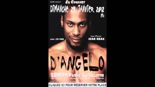 DANGELO  One Mo Gin  LIVE [upl. by Neelon566]