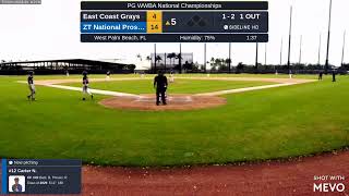 ZT National Prospect vs East Coast Grays 20241018 [upl. by Lavud420]