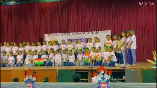 Velammal vidhyasharam in surapet has celebrating independence day satvikvlogs9504 [upl. by Northrop112]