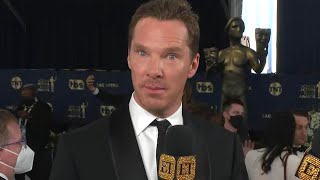 Benedict Cumberbatch REACTS to Doctor Strange Fan Theories Exclusive [upl. by Lathe]