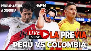 PERÚ vs COLOMBIA  LA PREVIA  HINCHAS SE ILUSIONAN CON LA VICTORIA [upl. by Alyahs]