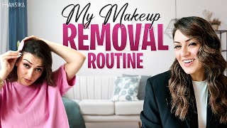 My Makeup Removal Routine  Hansika Motwani [upl. by Hapte707]