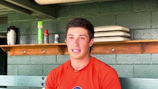 Clemson Shortstop Andrew Ciufo on the Start of Fall Training pt 1 [upl. by Jeremias]