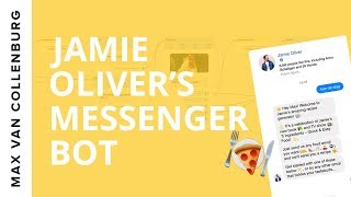 Messenger Bot Example Jamie Oliver [upl. by Zailer]