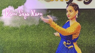 Ram Siya Ram Classical Dance Kathak  Ram Bhajan  adipurush movie song [upl. by Nimesay]