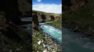 Naryn River mountains relaxing relax travel nature waterfall river [upl. by Harbert]