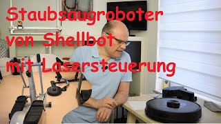 Installation und Inbetriebnahme des Staubsaugroboter Shellbot SL60 [upl. by Nwahsek206]