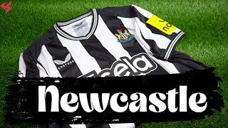 Castore Newcastle United Bruno G 202324 Home Jersey Unboxing  Review [upl. by Anerres913]