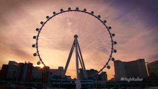 High Roller Tallest Observation Wheel in the World  The LINQ Las Vegas [upl. by Pearla]