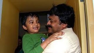 PAWAN KALYAN Son AKIRA Playing With MEGA HEROS chiranjeevi [upl. by Lebyram263]