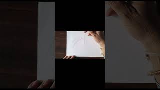 A leaves drawing very easy  shorts  youtube shorts video [upl. by Adrell]