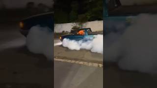 Saveiro turbo Burnout 🏁 turboeaspirado turbo saveirobrasil [upl. by Pacifa677]